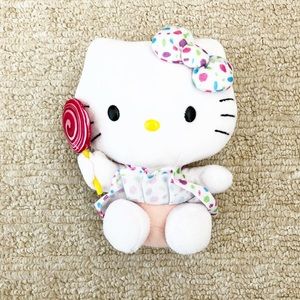 Hello Kitty Lollipop TY beanie baby plush animal